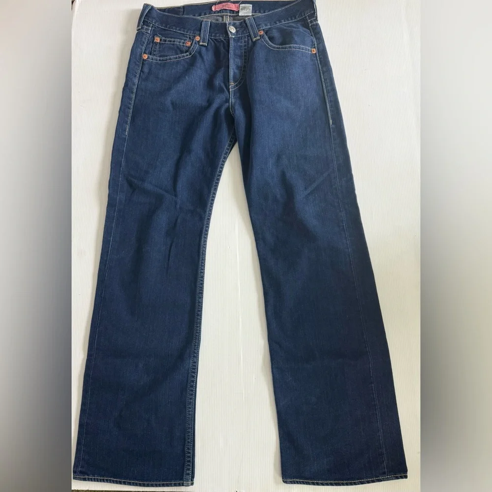 Vintage Men's Levi's Type 1 Iconic Straight denim jeans size 34x34 - Picture 2 of 11